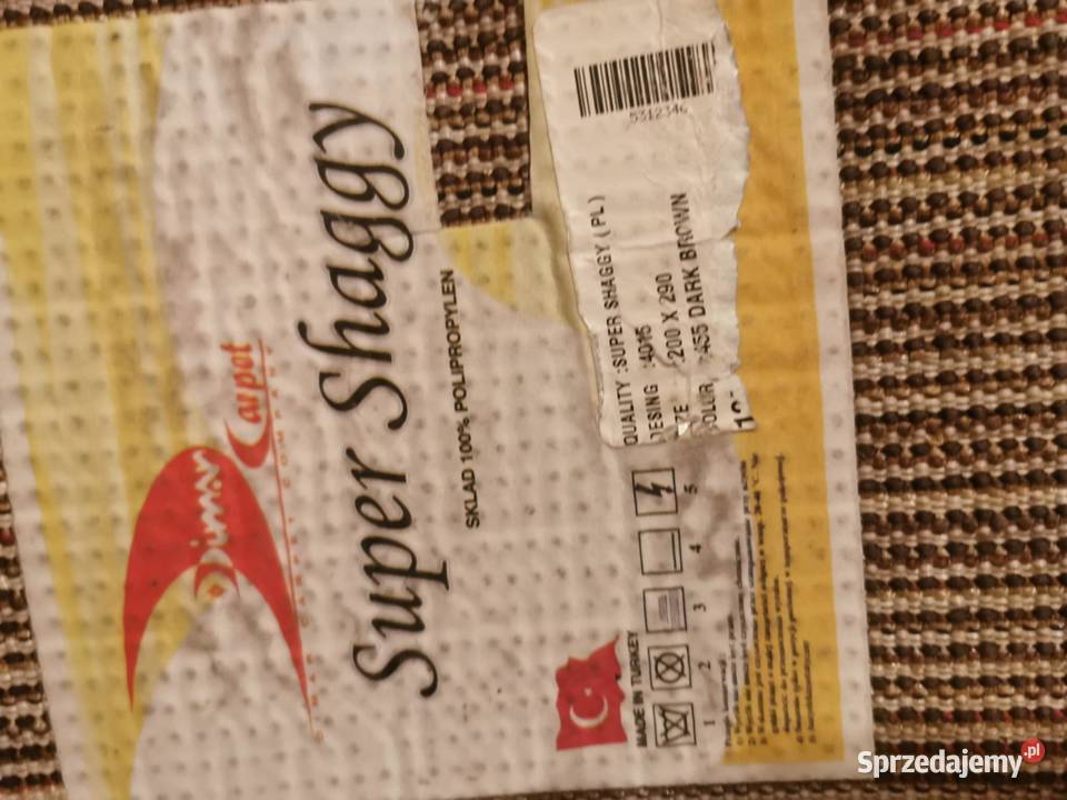 dywan brązowy duży podlaskie Bielsk Podlaski