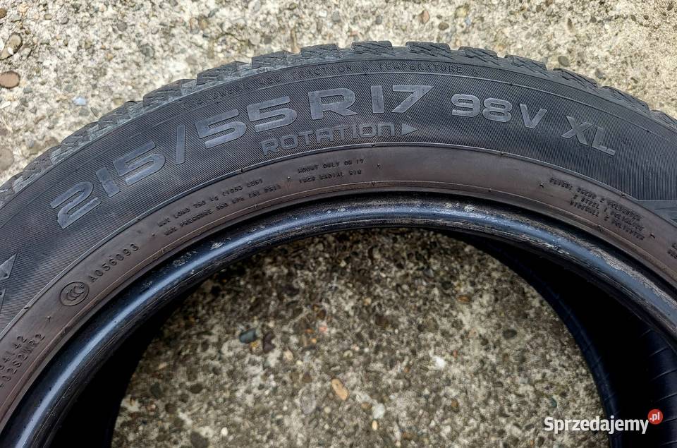 2 Opony zimowe Nokian 21555 r17 Kraków małopolskie