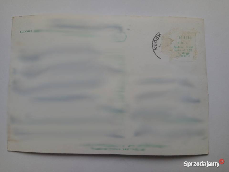 Pocztówka KudowaZdrój 1967r PRLu Dąbrowa Górnicza