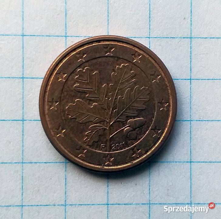 1 CENT EURO CENT 2011 F NIEMCY