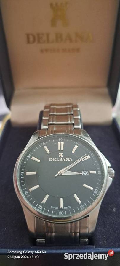 Zegarek męski model Delbana Ancona model Pyrzyce