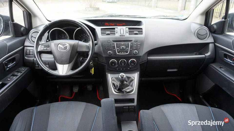 Mazda 5 zarejestrowany ubezpieczony Gwarancja II isofix