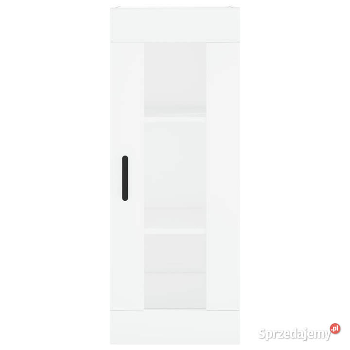 Wysoka szafka biała 345x34x180 materiał Warszawa sprzedam