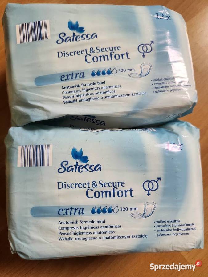 Wkładki urologiczne 3 opak 20zl sprzedam