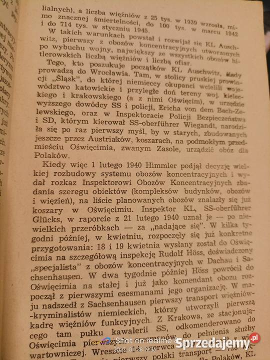 Sobański książki Ucieczki oświęcimskie Warszawa