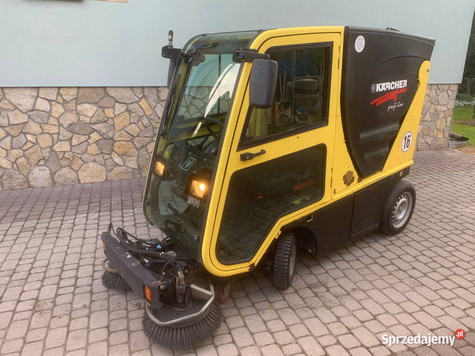 Zamiatarka KRCHER ICC 1 DWD 1999 r silnik Kubota Piotrów-Porębiska