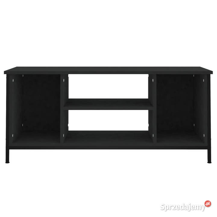 Szafka pod TV czarna 102x35x45 materiał Warszawa