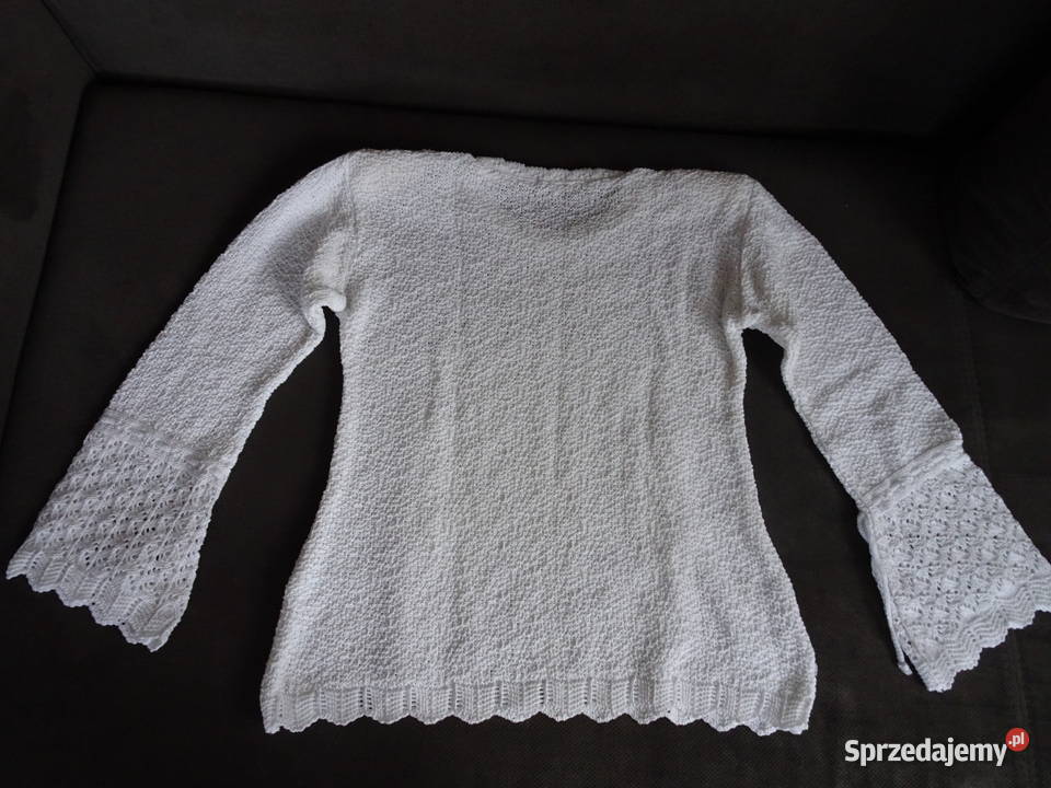 biały sweter damski rozmiar M Warszawa