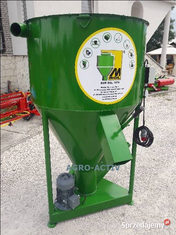 Mieszalnik Pasz Sypkich 1000 MROL TRANSPORT nieuszkodzony Pozostałe Pasturka