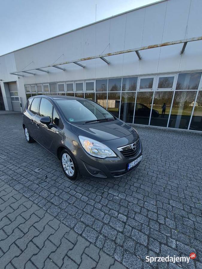 Opel Meriva 14 benzyna 2011 niski przebieg 117 łódzkie Zduńska Wola sprzedam