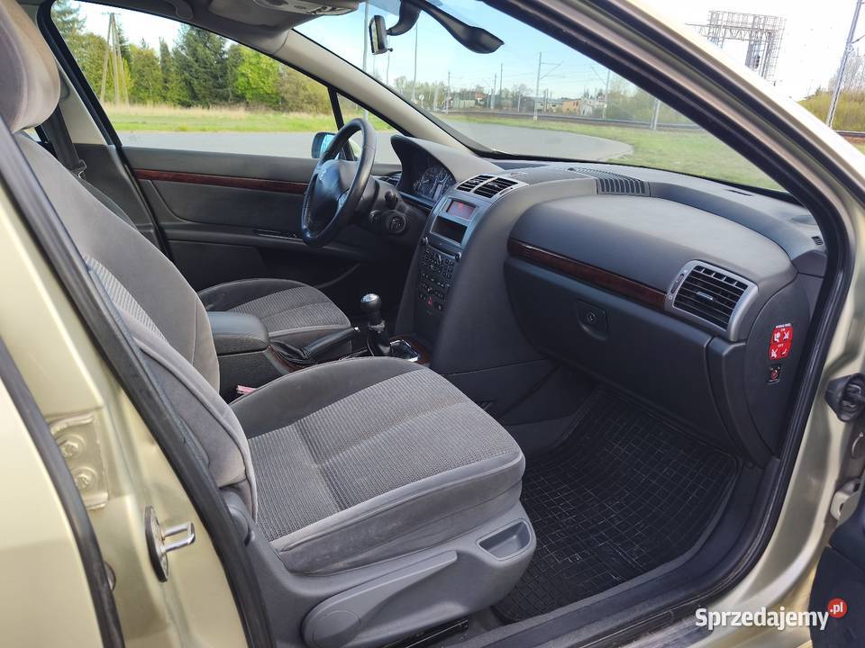 Peugeot 407 20 benzyna 2007 sprawna klimatyzacja