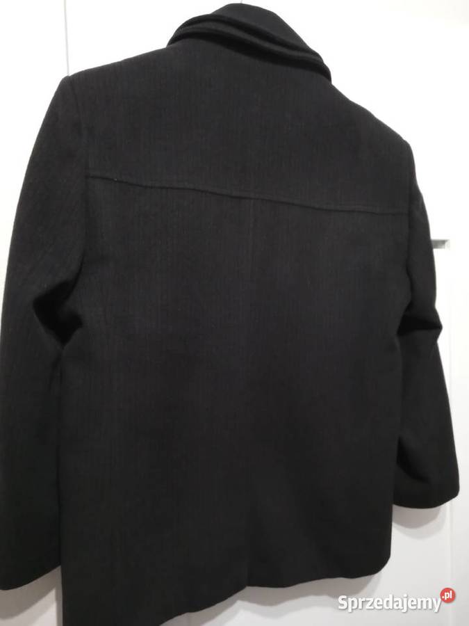 Kurtka zimowa wełniana z kaszmirem męska