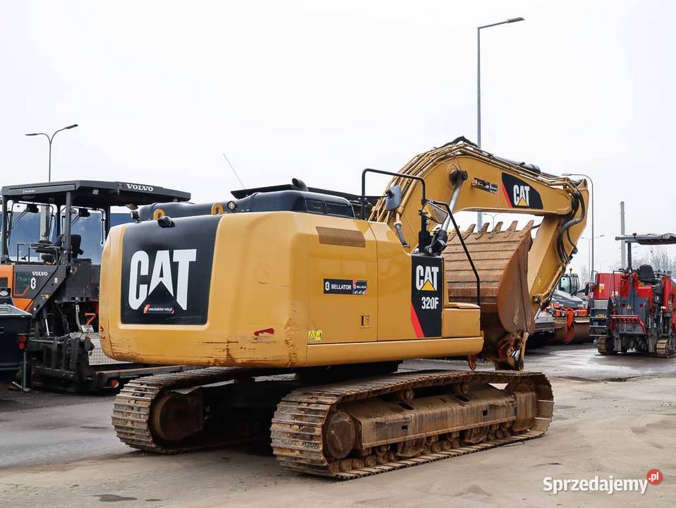 CAT 320F koparka na gąsienicy super stan Ruda Śląska
