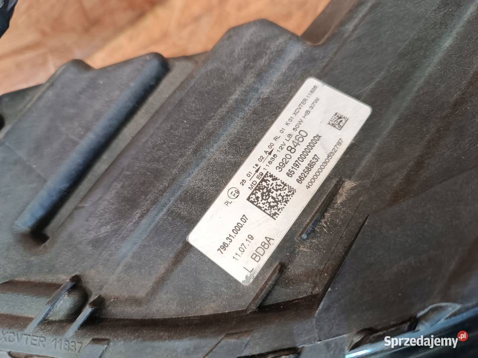 LAMPA LEWY PRZÓD REFLEKTOR EU 39208460 OPEL wielkopolskie Nowy Tomyśl