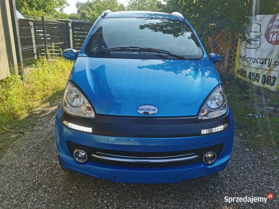 Microcar MGO 2014r automat L7e na B1 Transport poduszka powietrzna mazowieckie Sochaczew sprzedam
