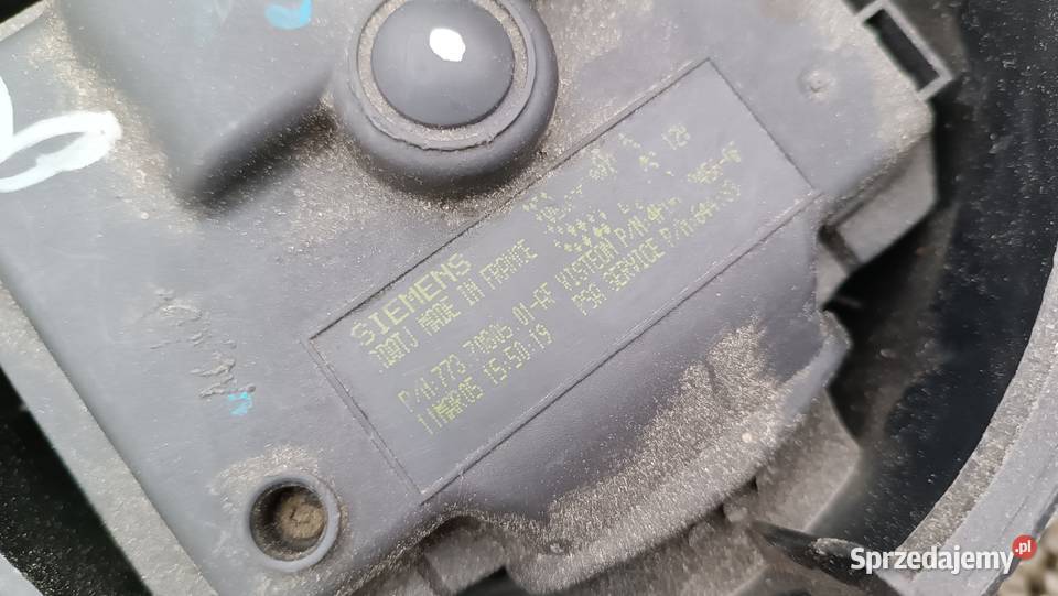 Dmuchawa nawiewu Peugeot 407 Wał-Ruda