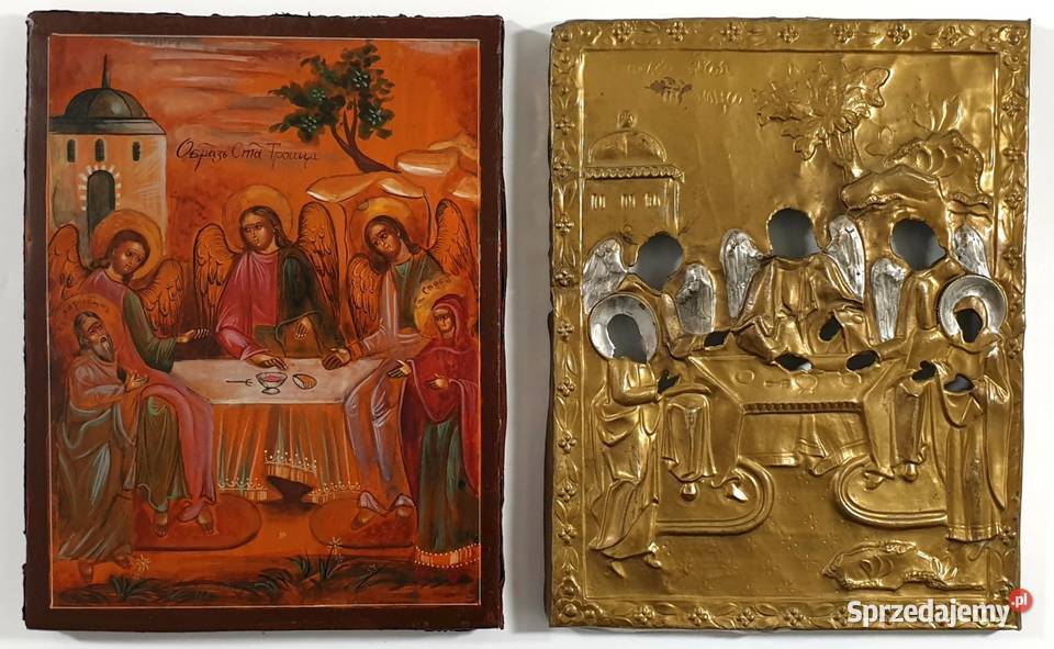 Ikona Święta Trójca Starego Testamentu 0190 Warszawa