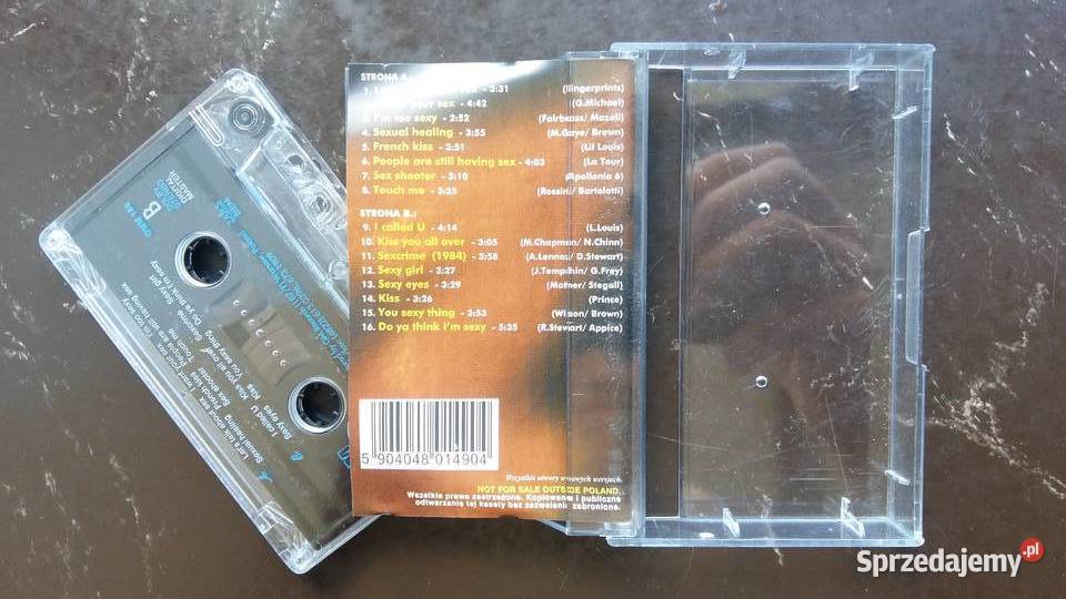 Kaseta magnetofonowa Lets talk about sex Wyd GM Siemiatycze