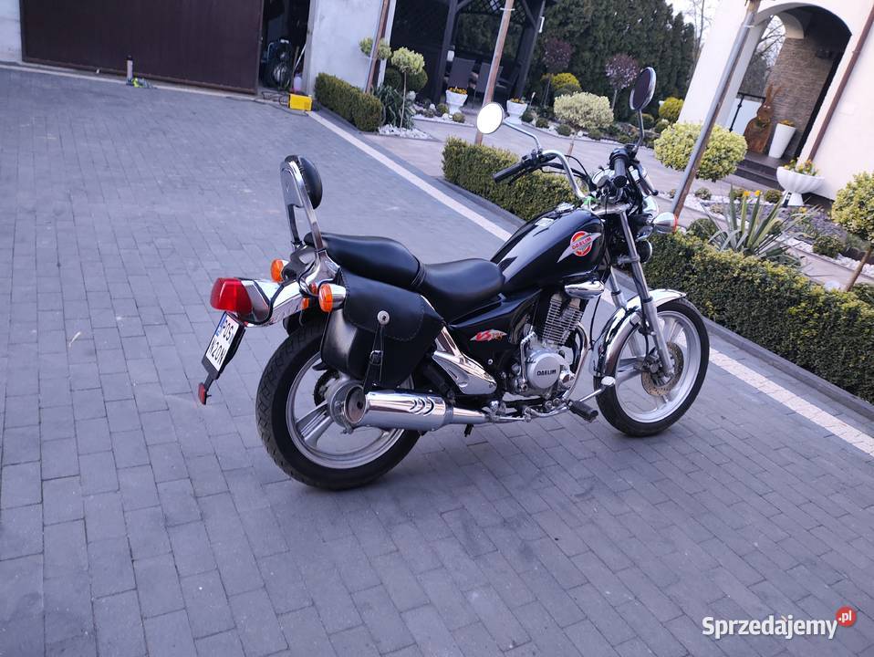 Motocykl chopper Odolanów