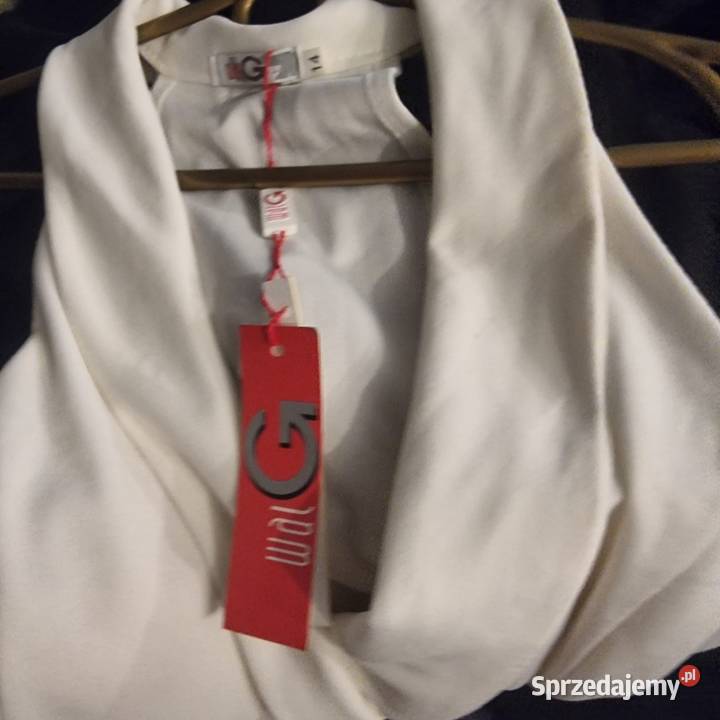 Elegancki biało czarny kombinezon damski Wal G Kraków