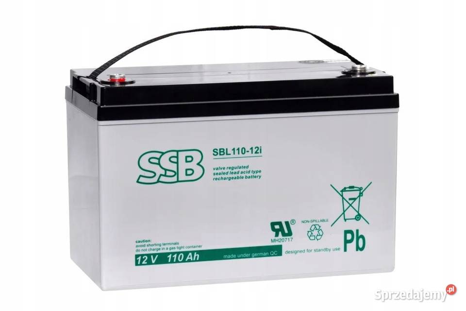Akumulator SBL 11012i 12V 110Ah dolnośląskie Jelcz-Laskowice