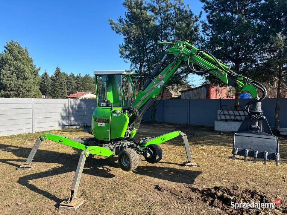 Mini Koparka specjalistyczna cmentarna Hansa APZ Koła