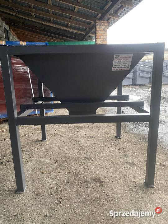 Kosz zasypowy Bufor przyjęciowy do big bag 2m3 Niedrzew Pierwszy sprzedam