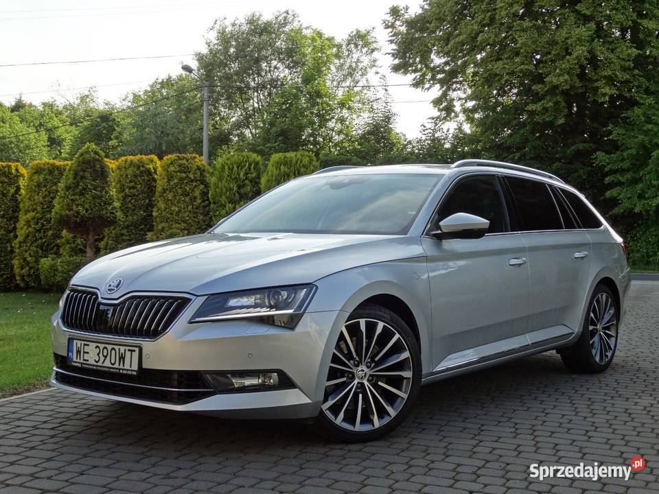 Skoda Superb Combi LK 20 272 4x4 Salon Faktura wielofunkcyjna kierownica Sosnowiec