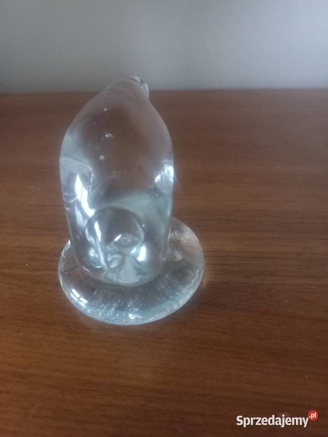 Figurka szklana Miś polarny Toruń