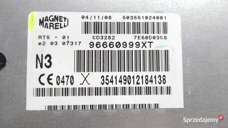 69660999XT Radio nawigacja RT5 CitroenPeugeot wielkopolskie Jarocin