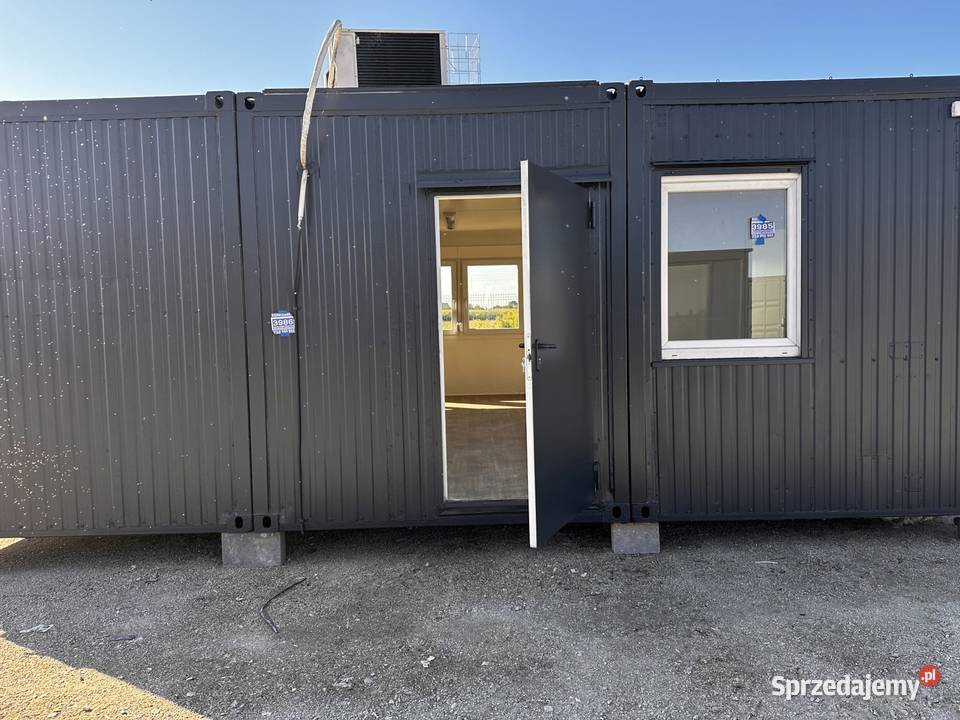 KONTENER BIUROWY TRIO ZESTAW OBIEKT 45m2 Z dolnośląskie Wrocław