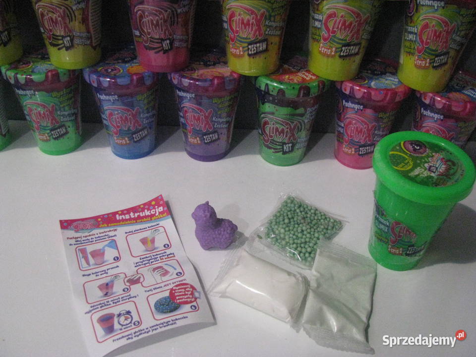 Nowe pachnące owocami slimy slimix Włocławek