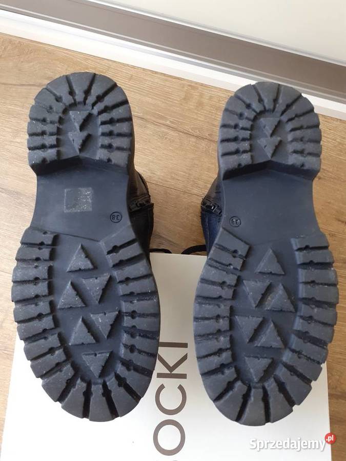 Kozaki Lasocki 38 skórzane czarny Gniezno