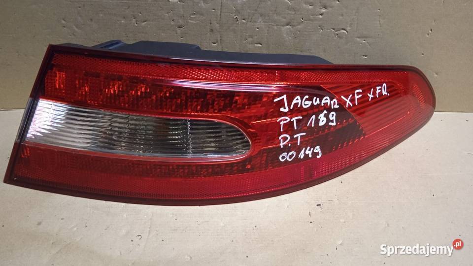 JAGUAR XF XFR LAMPA TYŁ PRAWA osobowe Światła stop Zbierkowo