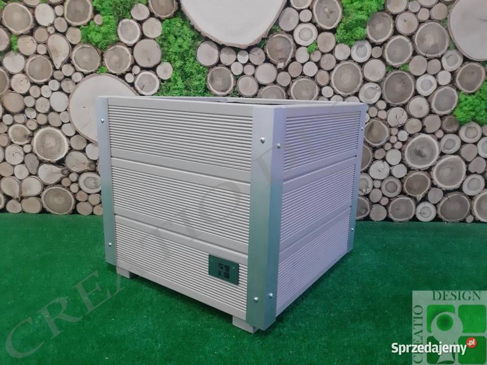 Donica drewniana 454541 nowoczesna doniczka