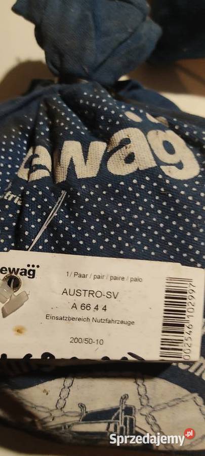 Łańcuchy antypoślizgowe do wózków Wilczyn