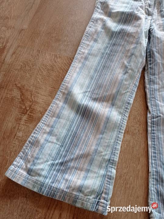 Sztruksowe spodnie dziewczynki