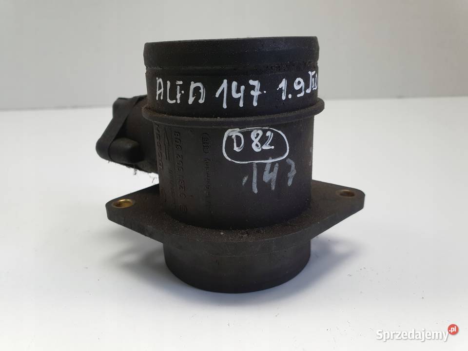 PRZEPŁYWOMIERZ Alfa Romeo 147 19 JTD POWIETRZA Części samochodowe