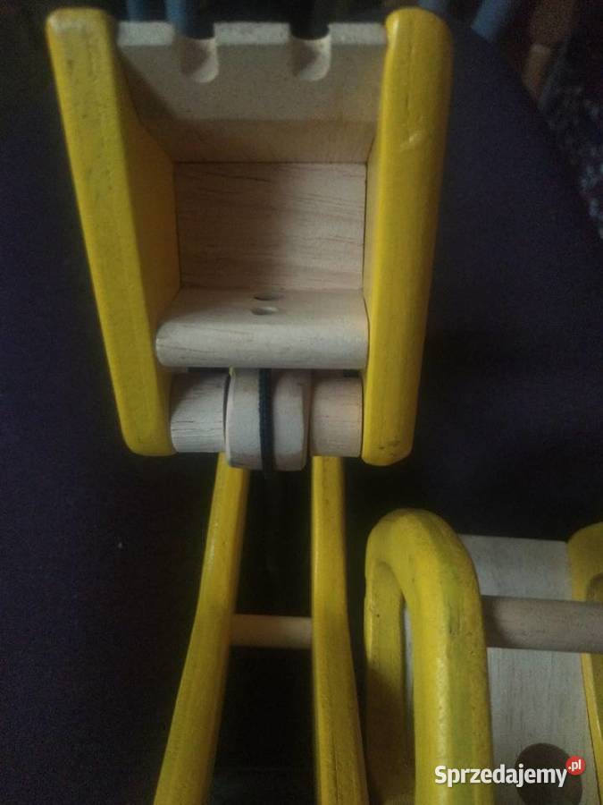 Zabawka drewniana koparka gąsienicowa PINTOY łódzkie Łódź