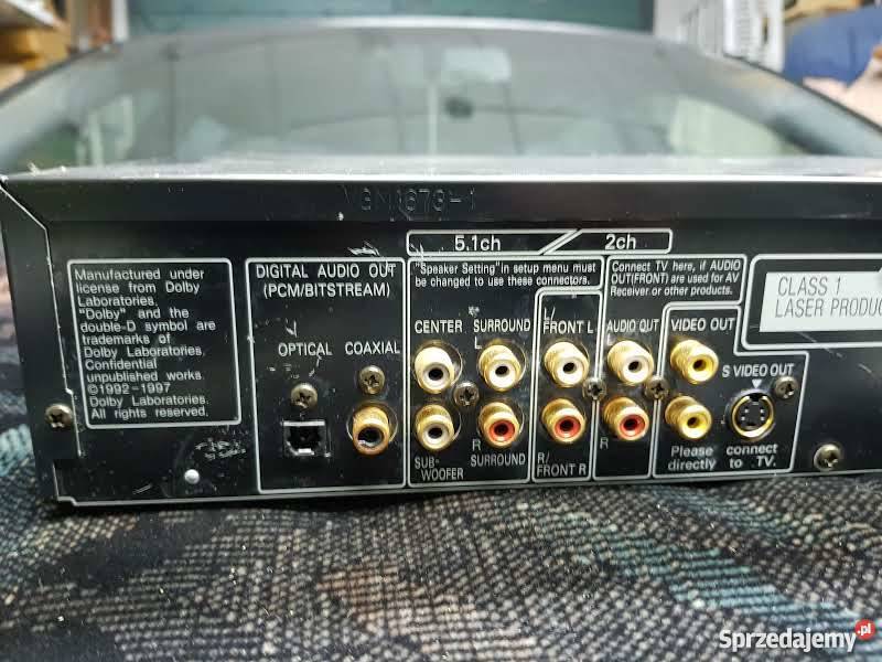 Panasonic DVD RV40E Odtwarzacze CD i MD Łapy sprzedam