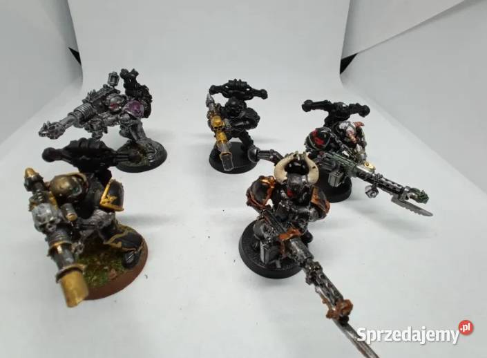 5x Havocs metalowe części Chaos Warhammer 40k Szamotuły