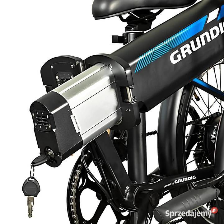 Składany rower elektryczny lekki Grundig E20