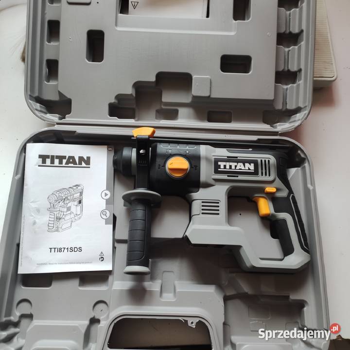 Młotowiertarka Titan TTI871SDS SDS Plus 0 W Młoty udarowe Zawiercie