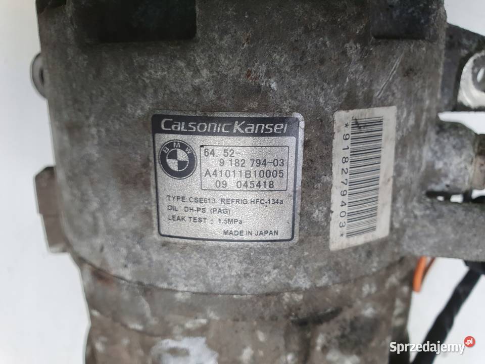 SPRĘŻARKA KLIMATYZACJI BMW E87 E90 20 i osobowe