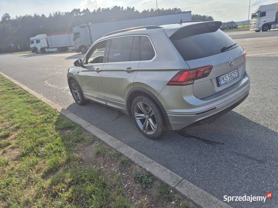 VW Tiguan 20TDI 150 RLine 2018r Śmigiel