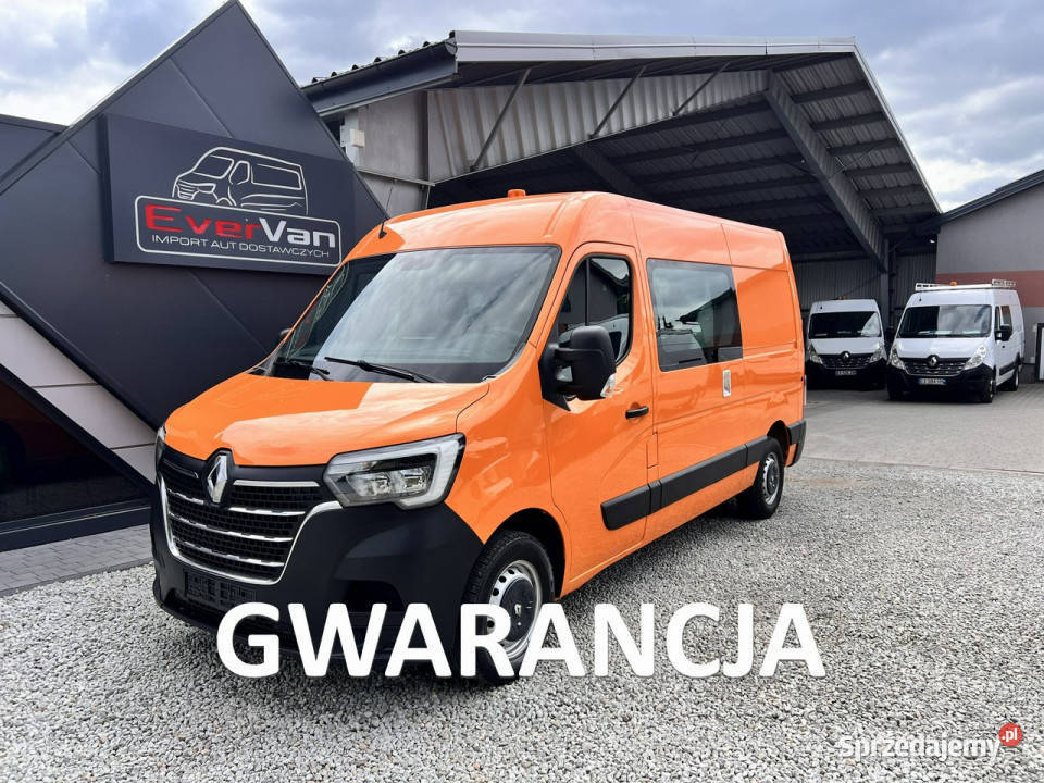 Renault Master L2H2 średniak 7osobowy lift elektryczne lusterka Warszawa