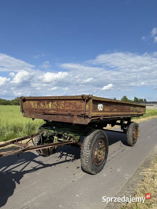 Przyczepa Rolnicza Wywrotka 6t Hl Hw 6011 Hk Thk dolnośląskie Bolesławiec