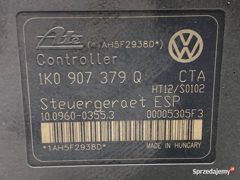 POMPA ABS VW TOURAN 1K0614517M 20 140 0310
