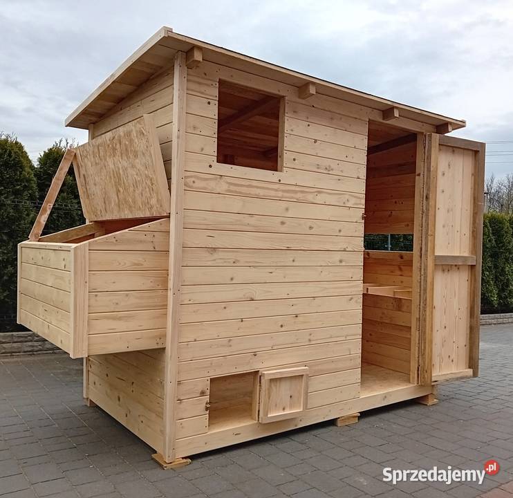 Kurnik drewniany na około 1012 kur Bulowice