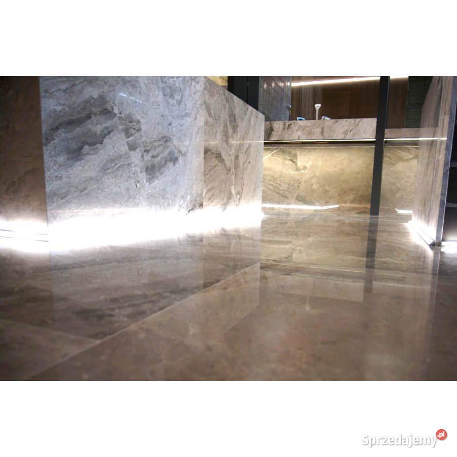 Płytka marmurowa Atlantic Grey szlifowany 61x406